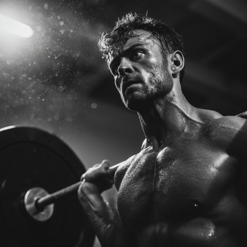 Чоловік в спортзалі